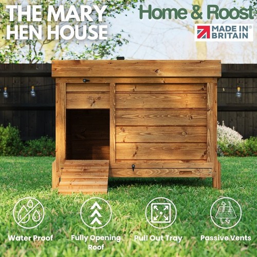 Mary hen house - house, chicken