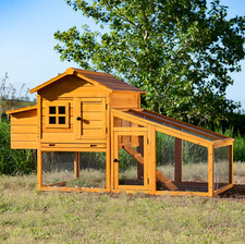 CHICKEN COOP & RUN HEN HOUSE