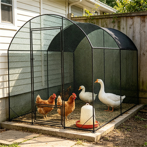 Large metal chicken - large,