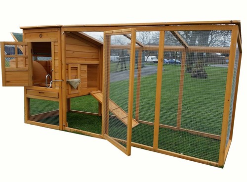 Large 8ft chicken coop - 8ft,