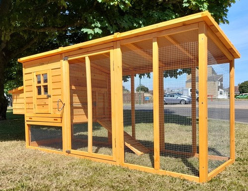 Large chicken coop run hen - large,