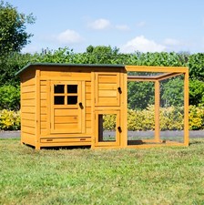 CHICKEN COOP & RUN HEN HOUSE