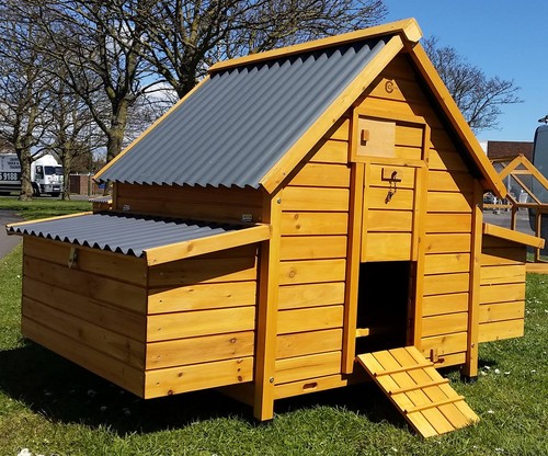 Large chicken coop - coop, run