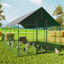 XXL Metal Chicken Run Coop